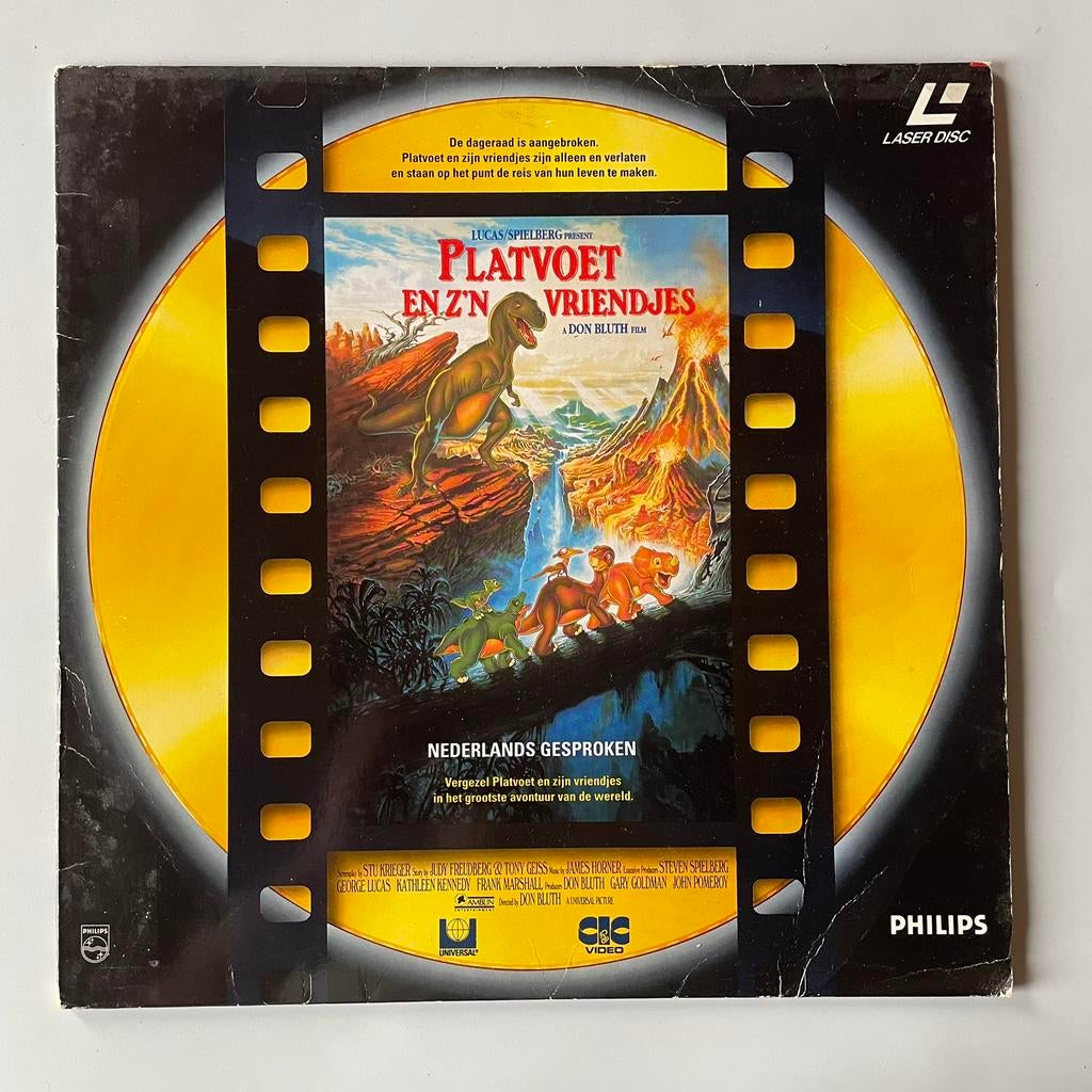 Platvoet en z'n vriendjes - Laserdisc, Cd's en Dvd's, Ophalen of Verzenden
