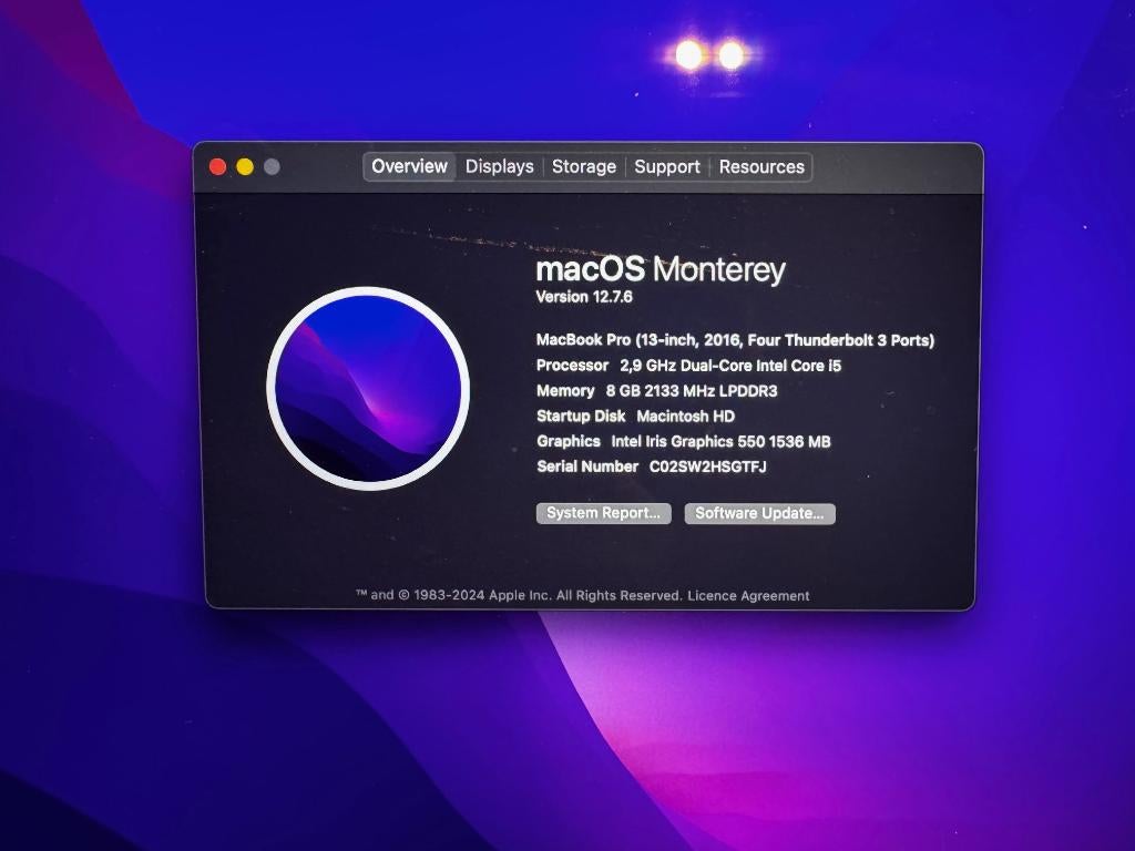 Macbook Pro 13"  - Touchpad, Computers en Software, Apple Macbooks, Zo goed als nieuw, MacBook, 13 inch, 2 tot 3 Ghz, 256 GB, 8 GB