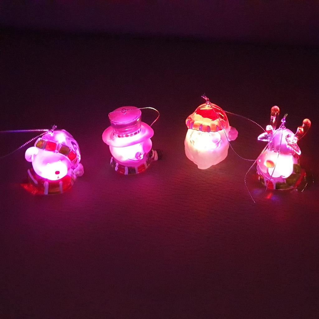 4 déco lumineuses de Noël à suspendre, Enlèvement, Neuf