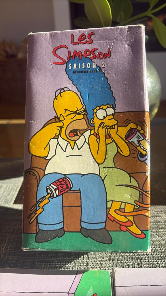 Coffret 3 K7 VHS , ´Les Simpson’, CD & DVD, Tous les âges, Enlèvement ou Envoi, Comme neuf, Autres genres