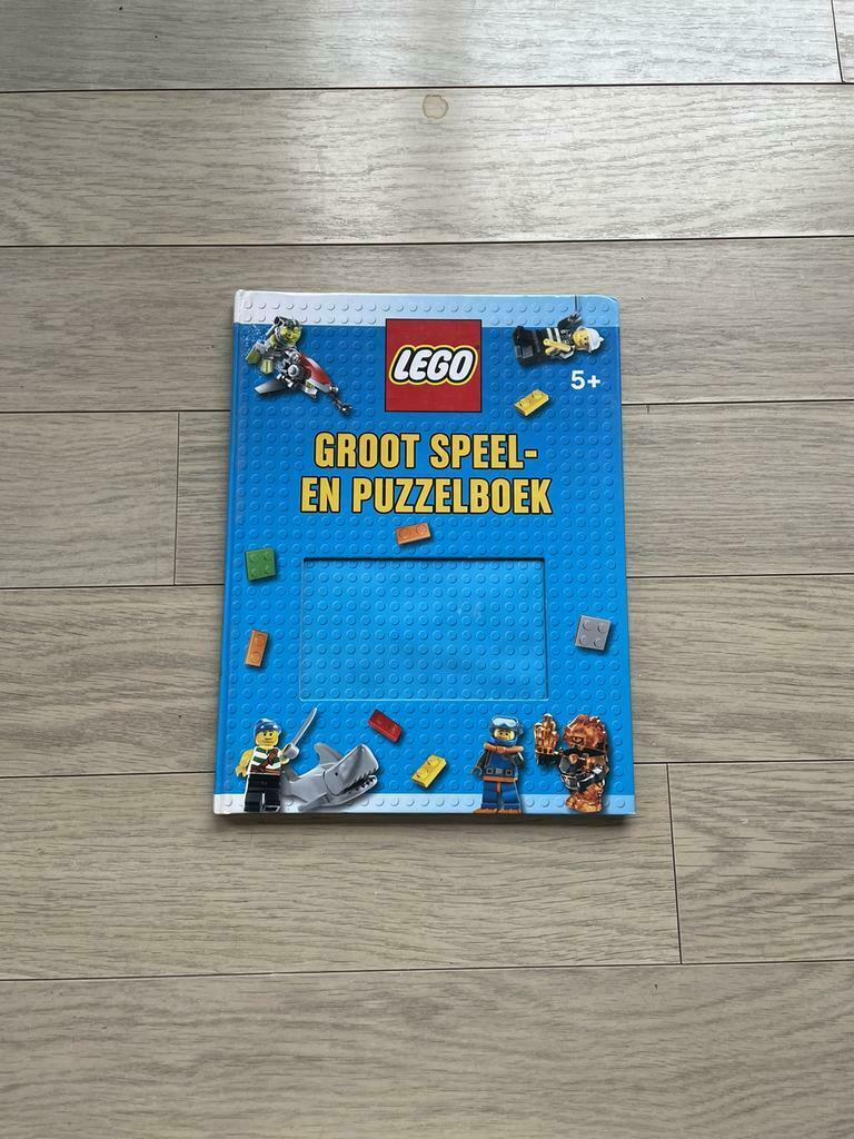 Grand livre de jeu et d'énigmes LEGO, Livres, Livres pour enfants | Jeunesse | Moins de 10 ans, Enlèvement ou Envoi, Utilisé
