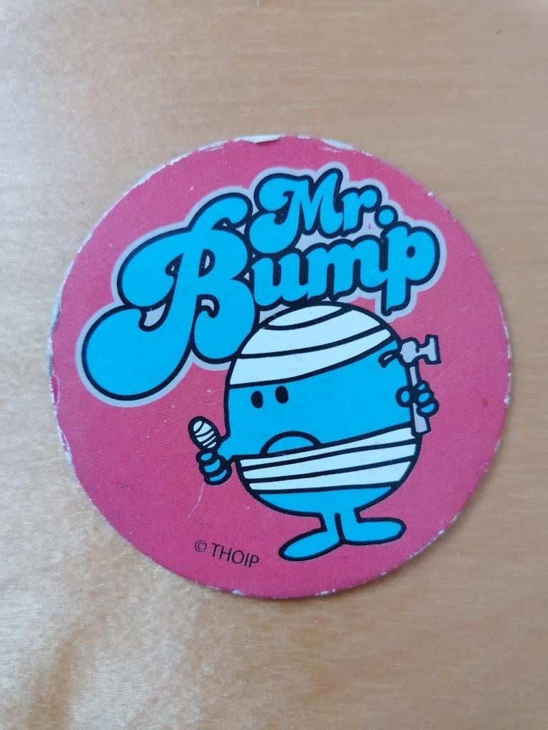 Magneet Mr. Bump, Ophalen of Verzenden, Gebruikt