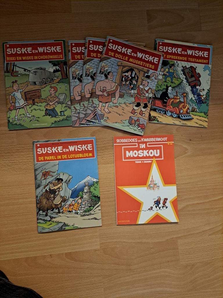 A5 stripverhalen suske en wiske / robbedoes, Plusieurs BD, Enlèvement ou Envoi, Comme neuf
