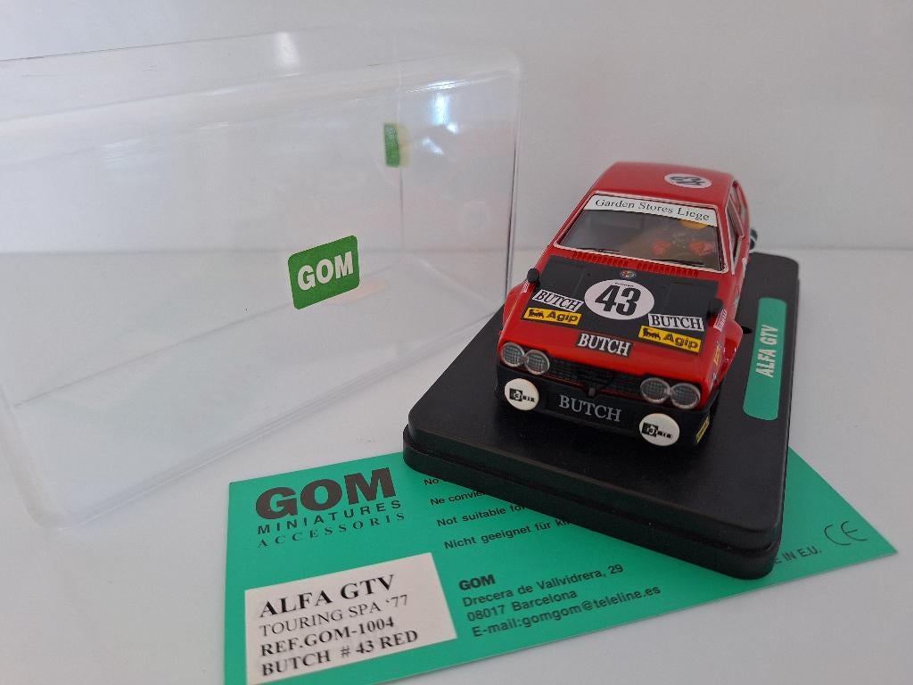 Gom Alfa Romeo GTV Touring Spa 1977 Butch Ref GOM-1004, Overige merken, Racebaan, Verzenden, Nieuw