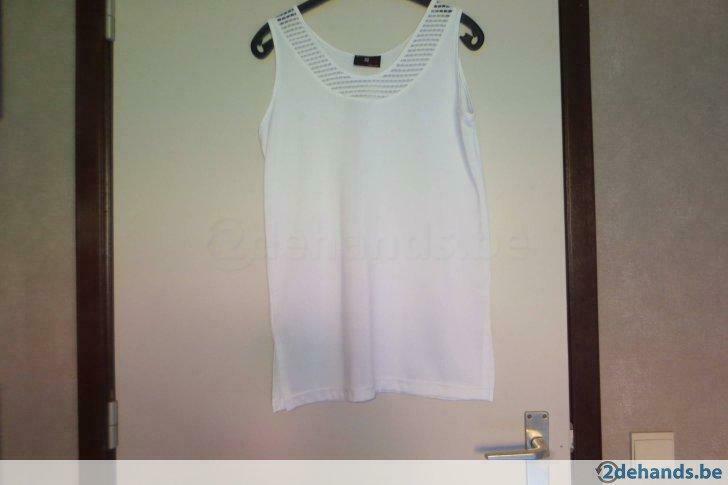 Dames topje merk Livingstone maat 38/40, Kleding | Dames, Maat 38/40 (M), Wit, Ophalen of Verzenden, Zo goed als nieuw
