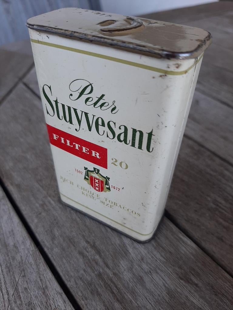 PETER STUYVESANT étui en métal, Collections, Boîte en métal, Enlèvement ou Envoi, Comme neuf