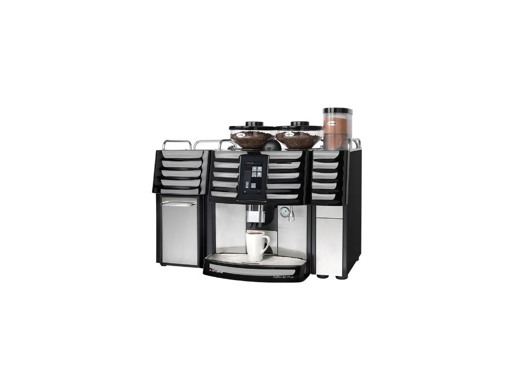 Schaerer Art Touch, Elektronische apparatuur, Koffiezetapparaten, Stoompijpje, Gemalen koffie, Gebruikt, 10 kopjes of meer