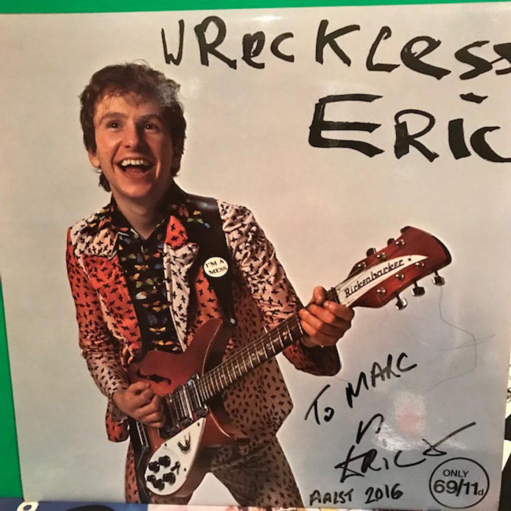 WRECKLESS ERIC 10" BROWN VINYL LP, Ophalen of Verzenden, Zo goed als nieuw, 10 inch, Alternative