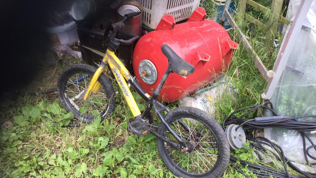 Fiets, Ophalen, Gebruikt