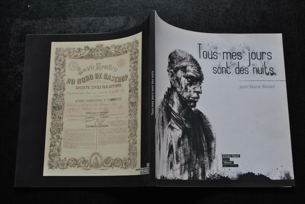 Tous mes jours sont des nuits Catalogue d'expo à Blegny RARE, Enlèvement ou Envoi, Comme neuf, BINARD