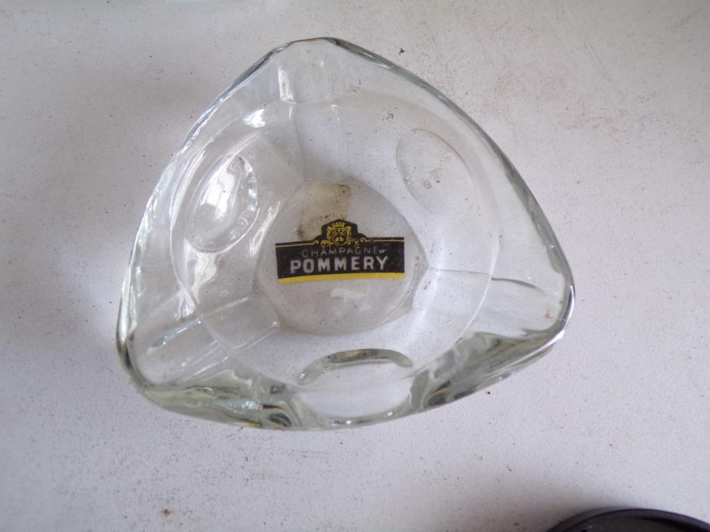 POMMERY CHAMPAGNE RECLAME ASBAK, Verzamelen, Ophalen, Gebruikt, Overige typen