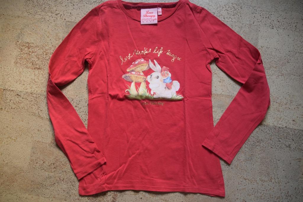 LOVE THERAPY : rode longsleeve maat 16 jaar, Kinderen en Baby's, Gebruikt, Meisje, Love therapy, Ophalen of Verzenden