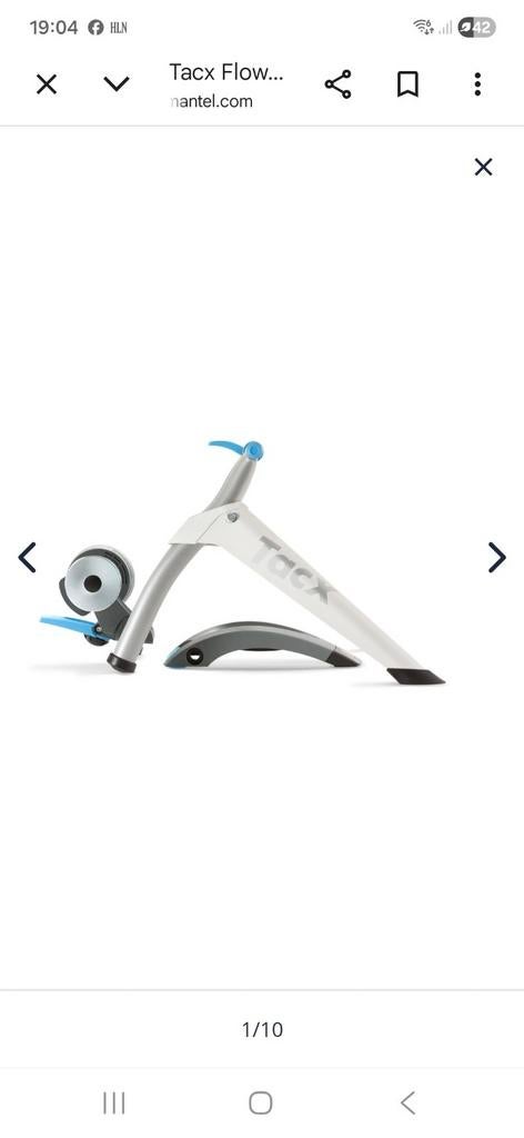 Fietsrollen Tacx Flow, Ophalen