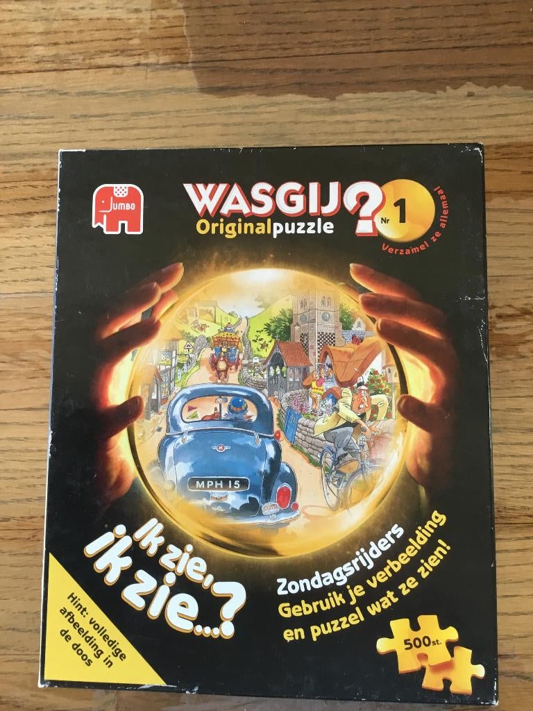 Puzzel Jumbo 500 stukjes Wasgij original 1, Ophalen of Verzenden, 500 t/m 1500 stukjes, Gebruikt, Legpuzzel