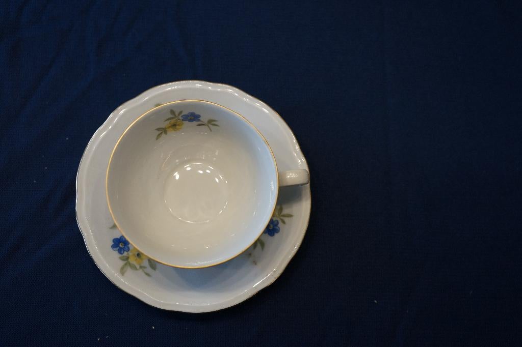 Magnifique service à thé Kahla vintage, Enlèvement ou Envoi