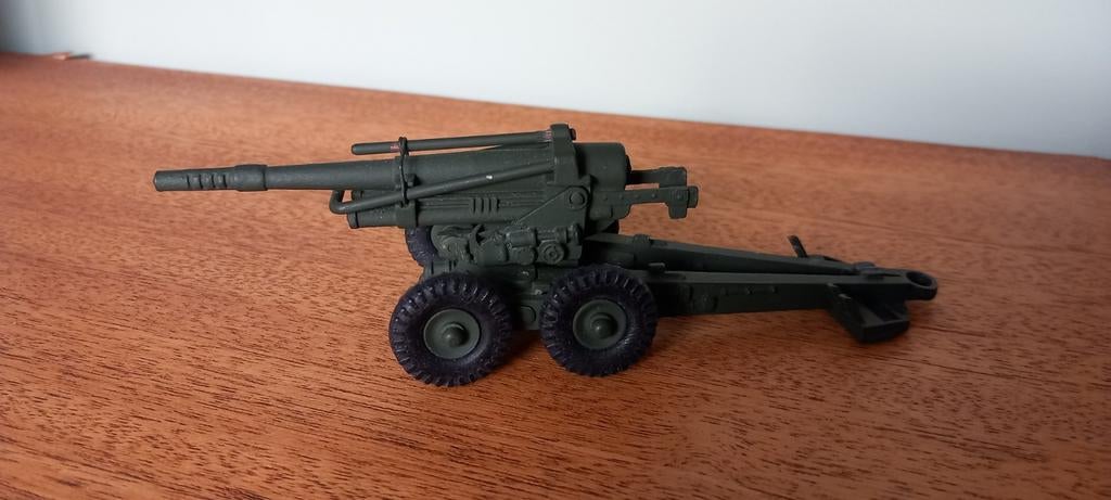 Ancien canon Dinky Toys Obusier 155 réf 80E, Hobby & Loisirs créatifs, Modélisme | Voitures & Véhicules, Enlèvement ou Envoi, Utilisé
