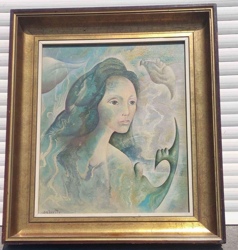 Huile sur panneau signe Charles Delporte, Antiquités & Art, Art | Peinture | Classique, Enlèvement