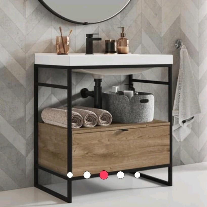 Vasque + meuble salle de bains + tiroirs.NEUF! 3 composants, Enlèvement, Neuf