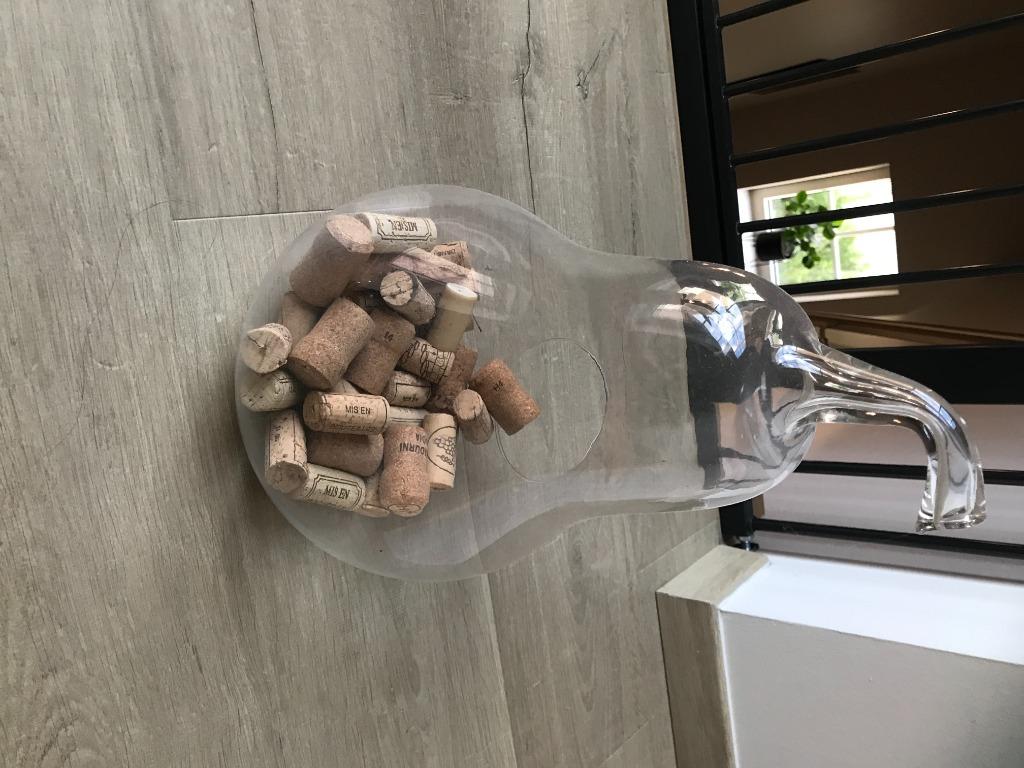 Decoratie glazen peer, Ophalen of Verzenden, Nieuw, Overige vormen, Glas