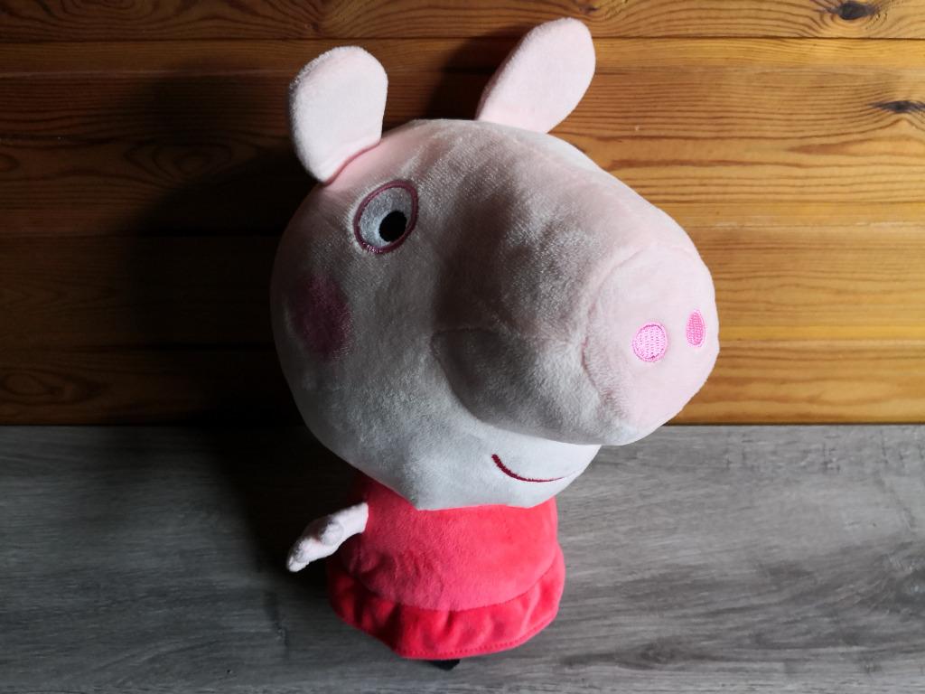 Peppa pig knuffel, Ophalen