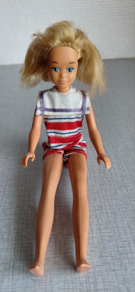 Vintage Skipper 1967 en tenue de marin et de plage Mattel, Enlèvement ou Envoi, Comme neuf
