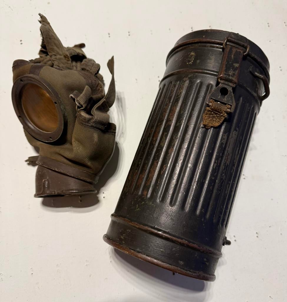 Duits gasmasker, Verzamelen, Ophalen of Verzenden, Landmacht