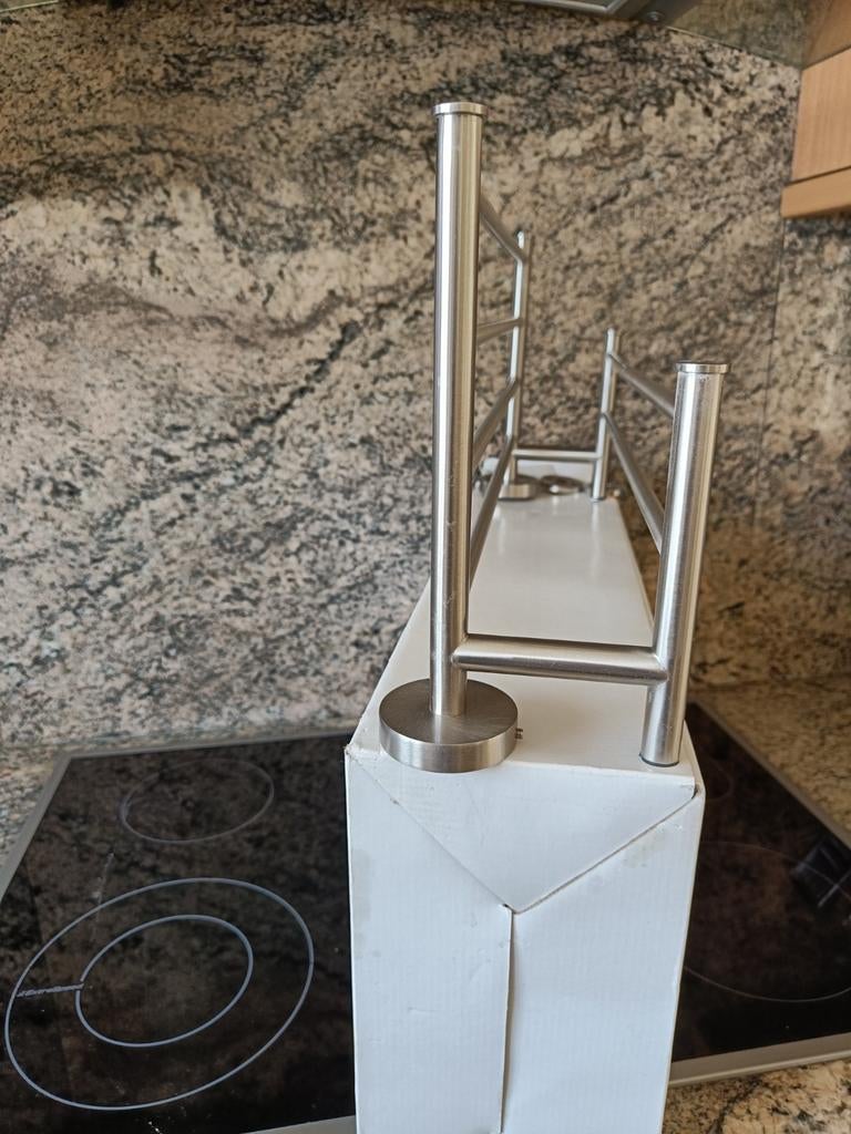 Inox badkamerrek ., Ophalen of Verzenden, Zo goed als nieuw