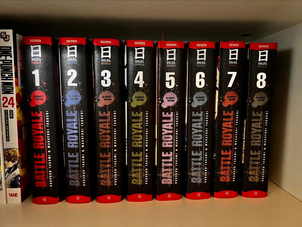 Battle Royale Ultimate édition 1-8 (série complète), Série complète ou Série, Enlèvement ou Envoi, Comme neuf, Japon (Manga)