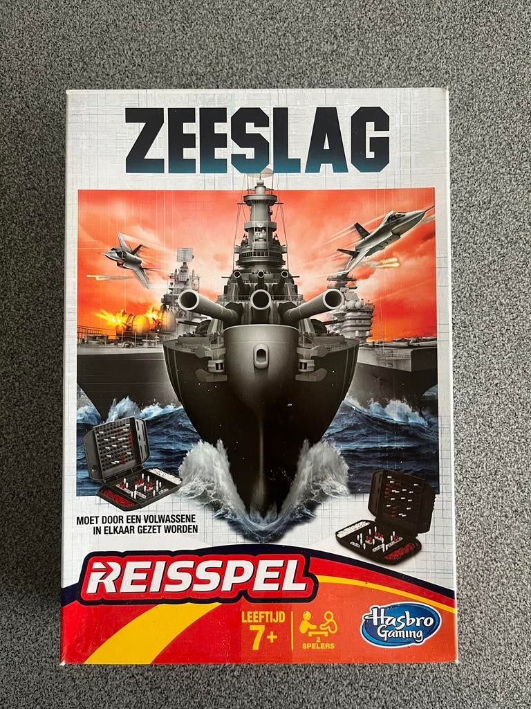 Reisspel zeeslag, Een of twee spelers, Ophalen of Verzenden, Zo goed als nieuw, Hasbro gaming