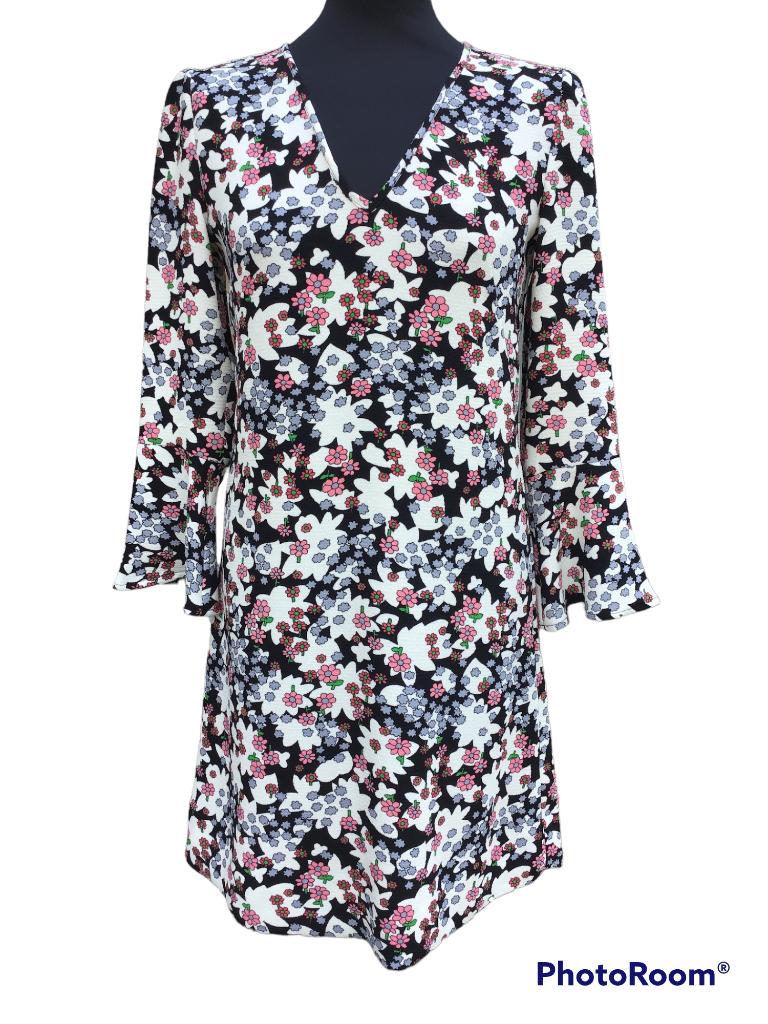 Essentiel nieuw bloemenjurkje mt 34, Neuf, Enlèvement ou Envoi, Essentiel, Au-dessus du genou