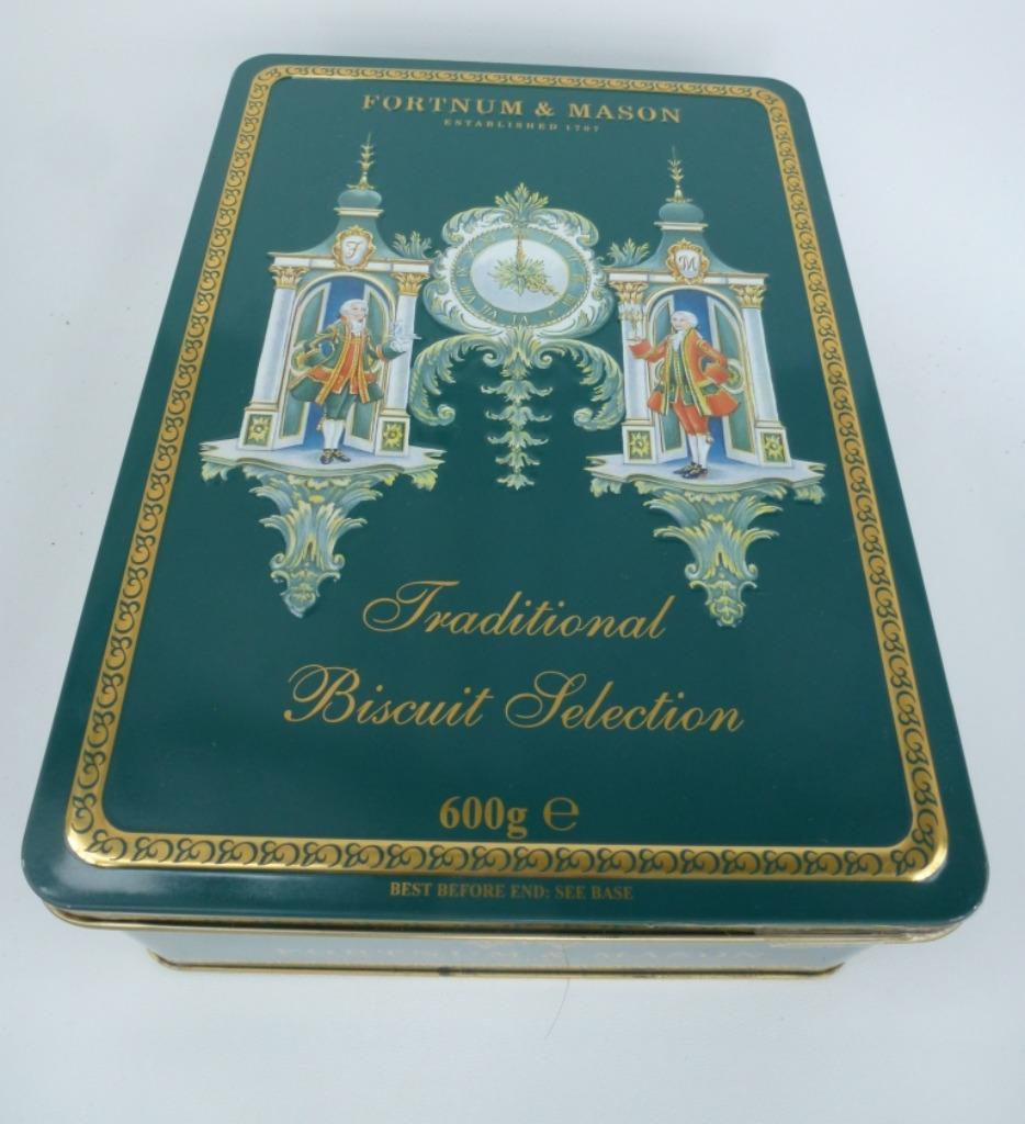 boîte à biscuits vide Fortnum & Mason, Enlèvement ou Envoi, Utilisé, Biscuits, Autres marques