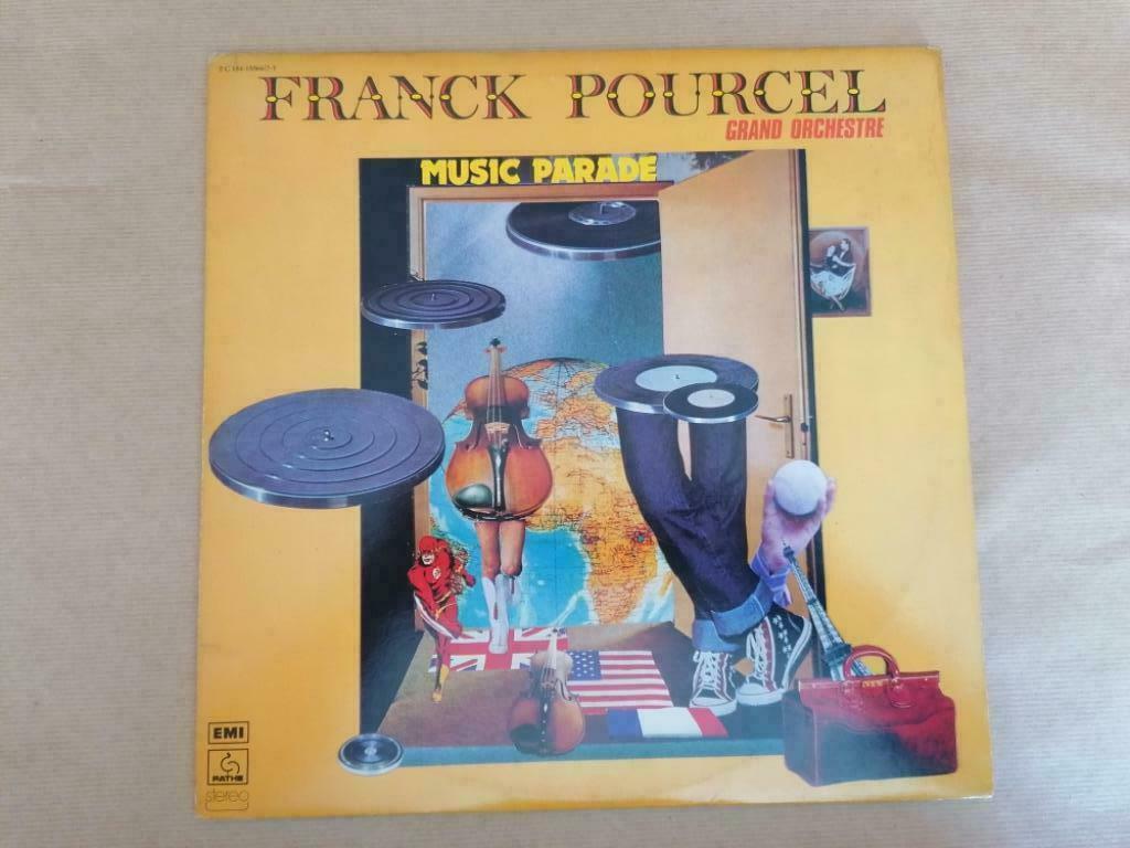 Double 33T Franck Pourcel Et Son Grand Orchestre – Music Par, Enlèvement ou Envoi