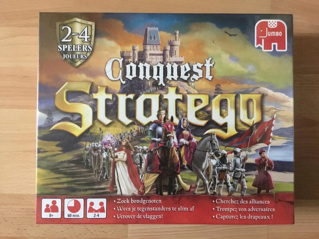 Conquest Stratego - nieuw, Hobby en Vrije tijd, Ophalen of Verzenden, Nieuw, Jumbo