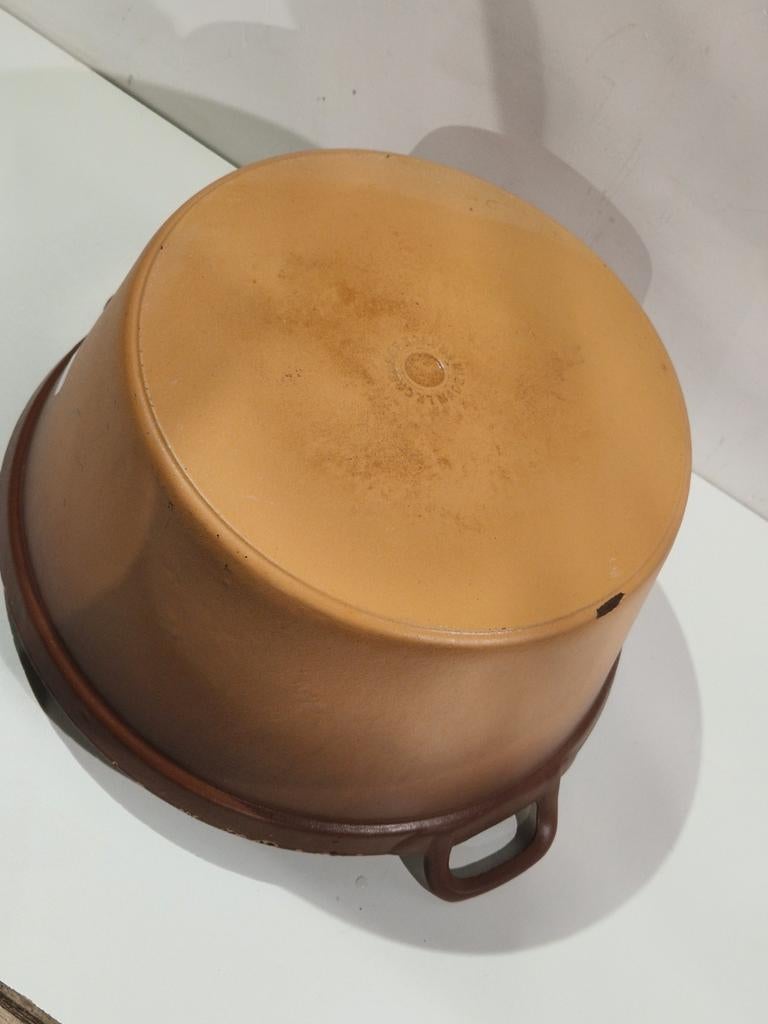 Le creuset,  Marmite a Confitures , gietijzer confituur pot, Ophalen of Verzenden, Gebruikt, Gietijzer