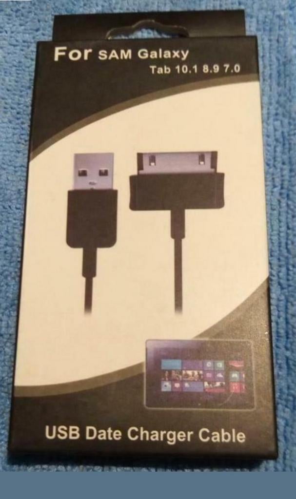 Chargeur Cable Pour Samsung Galaxy Tab Tablette 7" 8.9" 10.1, Télécoms, Téléphonie mobile | Chargeurs pour téléphone, Neuf, Samsung