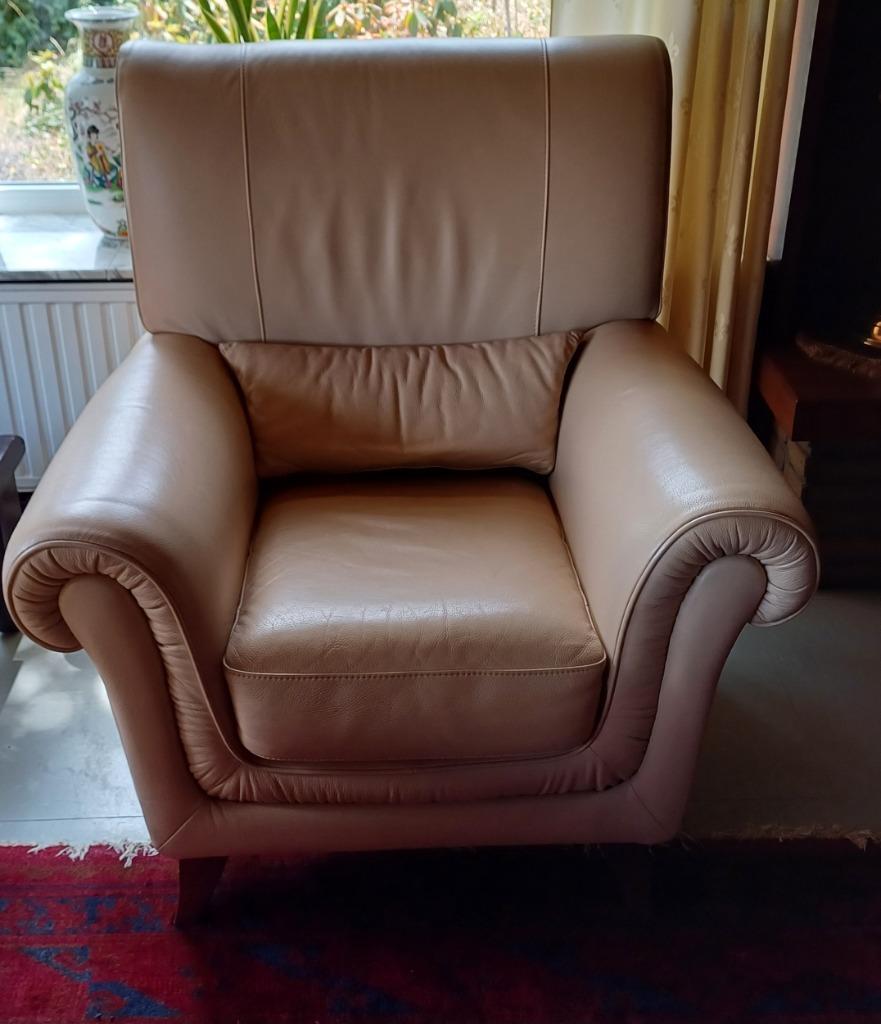 1 place en cuir, Maison & Meubles, Enlèvement ou Envoi, Comme neuf, Cuir
