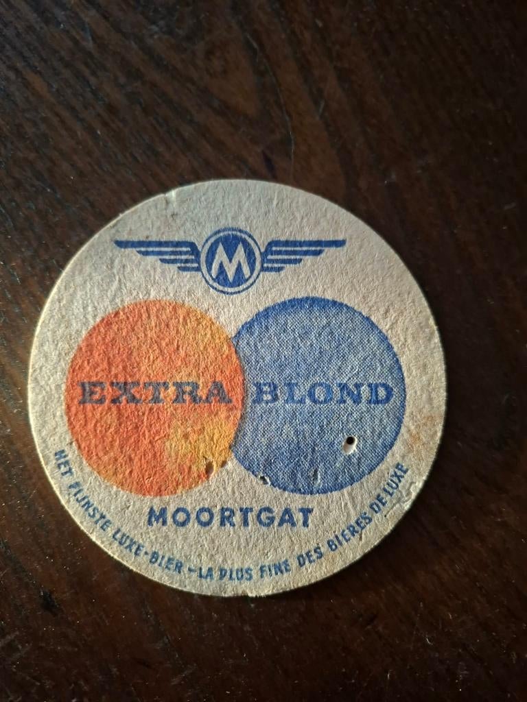 Duvel Moortgat Extra Blond Sous Bock, Verzenden, Gebruikt, Viltje(s), Duvel