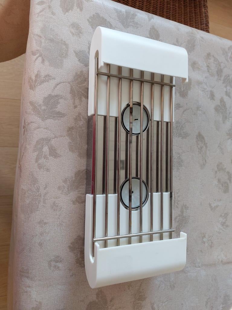 Schotelverwarmer met kaarsen, Ophalen