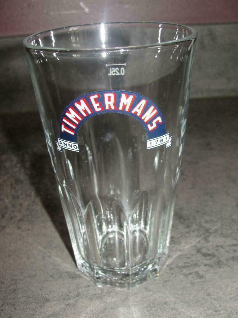 Verre Geuze Timmermans 0.25 L, Enlèvement ou Envoi, Neuf, Verre ou Verres, Autres marques