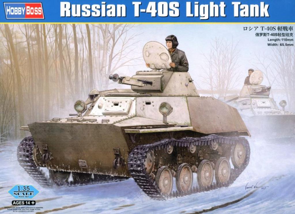 HOBBY BOSS 83826 russian T-40S light tank échelle 1/35, Hobby & Loisirs créatifs, Modélisme | Voitures & Véhicules, Neuf, Autres marques