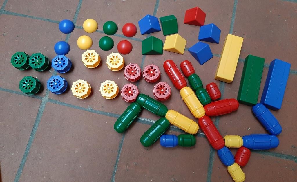 Magnetische blokken, Kinderen en Baby's, Ophalen, Gebruikt