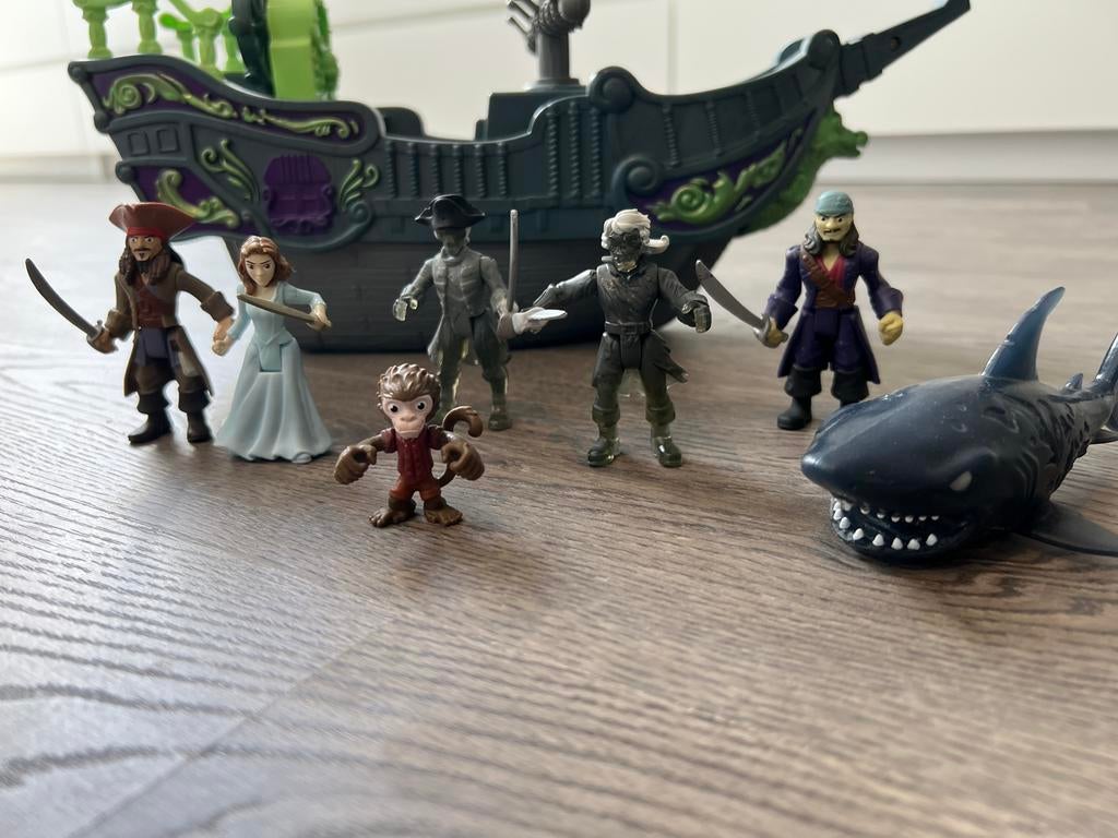 Kit de jeu Pirates des Caraïbes, Enlèvement ou Envoi, Comme neuf