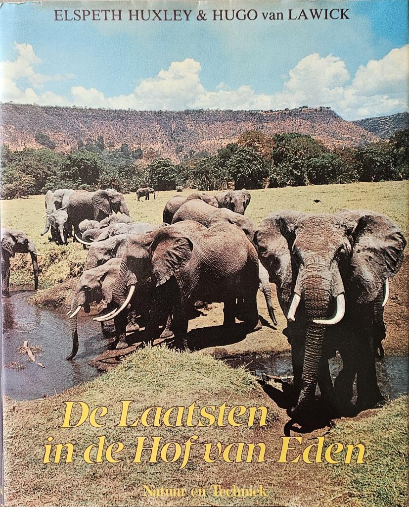 De Laatsten in de Hof van Eden - Huxley & van Lawick - 1984, Ophalen of Verzenden, Zo goed als nieuw, Elspeth Huxley, Overige diersoorten