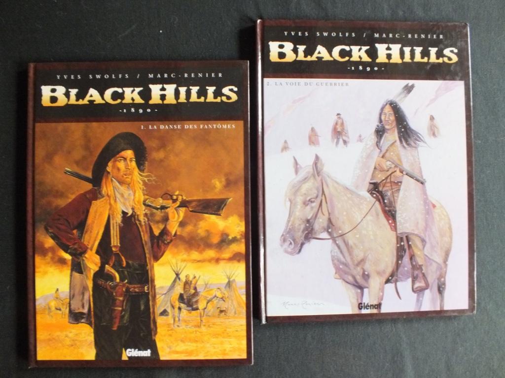 BLAK HILLS, 1890 /2 ALBUMS EO/.    EDITIONS GLENAT, Série complète ou Série, Enlèvement ou Envoi, Comme neuf, Swolfs
