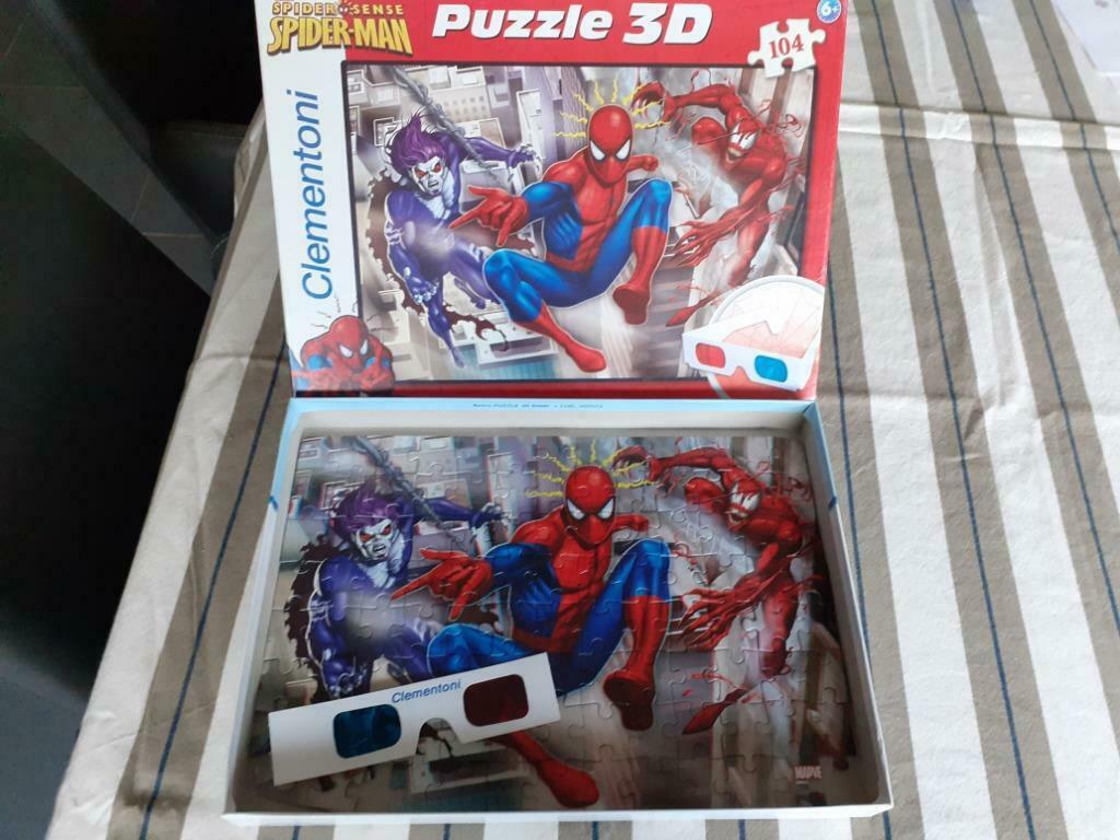 Spiderman puzzel 3D, Kinderen en Baby's, Ophalen of Verzenden, Zo goed als nieuw