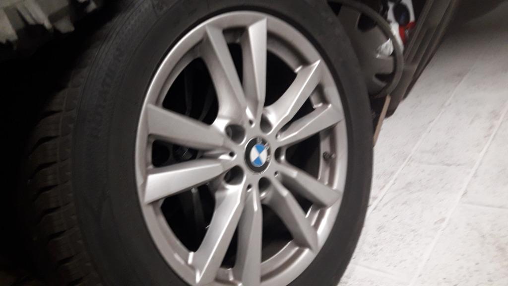 Jante alu avec pneus hiver BMW x5, Pneus hiver, 255 mm, Véhicule de tourisme, 18 pouces