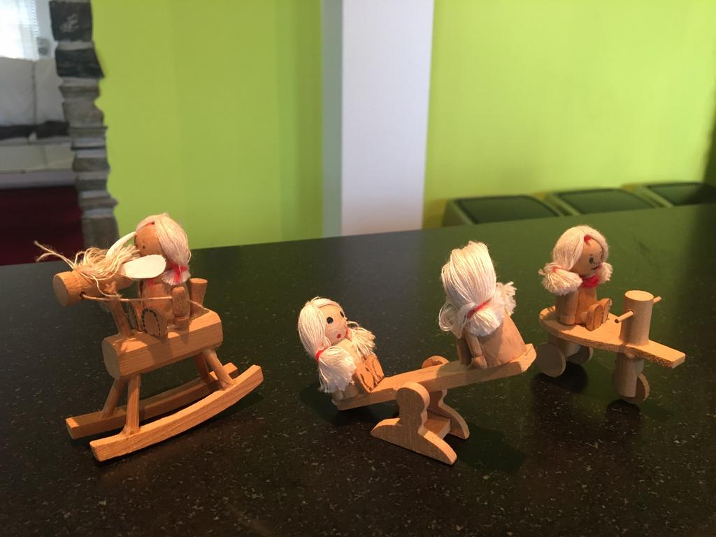 Houten speeltuin poppetjes, Verzamelen, Ophalen of Verzenden, Gebruikt