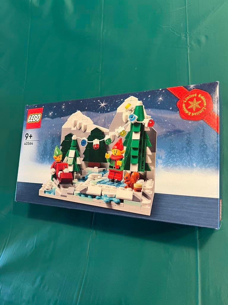 Lego wintertafereel met elfen 40564, Ophalen, Zo goed als nieuw, Lego