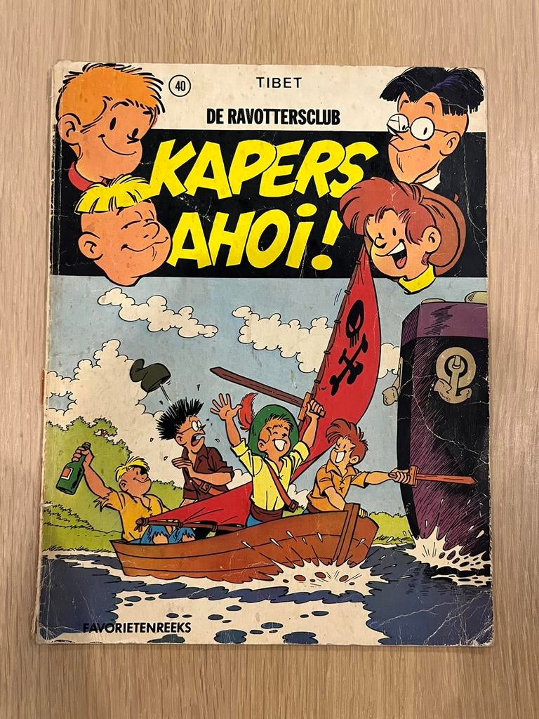 De ravottersclub - 40 - Kapers ahoi!, Eén stripboek, Ophalen of Verzenden, Gelezen
