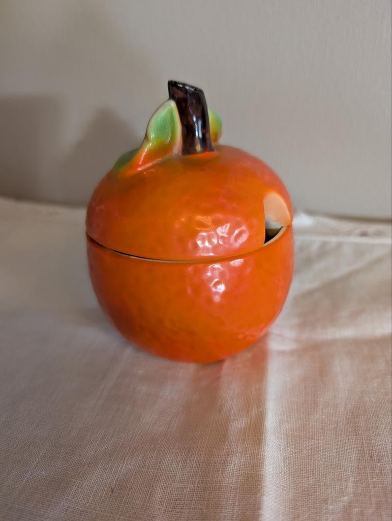 Antiek marmelade potje Goebel, Ophalen